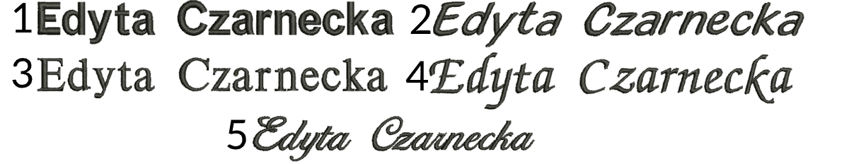 rodzaje fontów